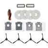BlesConi Per Cecotec per Conga X70 Robot Aspirapolvere Parti Kit con Spazzola Filtro Mop Bag (A)