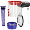 Wotrilw Serbatoio Compatibile con Dyson, Ricambio per V7, V8, SV10, SV11 Numero Parte 967699-01 con Contenitore di Raccolta Migliorato,Filtro,Pre-Filtro e Spazzola di Pulizia