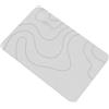 Generic Stone Bath Mat - Tappetino da bagno in pietra, ad asciugatura rapida, con assorbimento d'acqua avanzato, protezione antiscivolo, ad asciugatura rapida, colore: carbone