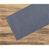 Tata Home Tappeto Cucina in Ciniglia Antiscivolo Lavabile Passatoia Multiuso Corridoio Camera Ingresso Resistente Tappeto al Metro Made in italy 52x200 cm Colore Grigio