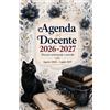 Lulab Flow Agenda del Docente 2026-2027 | Edizione Gatto Nero: Planner Settimanale e Mensile per Insegnanti | Programmazione Didattica, Registro Valutazioni, ... e Organizzazione dell'Anno Scolastico