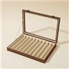 Astuccio Portapenne a 10 Scomparti Organizzatore Scatola Portapenne in Legno