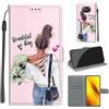 KENHONER Custodia per Xiaomi Poco X3 Pro, ragazza