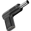 Bacron Adattatore da 100 W USB-C pd a 12 V DC 5,5 x 2,1 mm, spina a DC femmina 12 V 19 V 20 V, adattatore USB-C a 5,5 x 2,1 mm, 100 W, 12 V, per pannello solare, camper, alimentazione portatile,