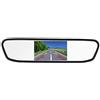 aqxreight Monitor per Specchietto Retrovisore per Auto, Schermo LCD TFT HD da 4,3 Pollici con Ingresso Video a 2 Canali
