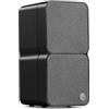 Cambridge Audio MSX 20 - Diffusori satelliti compatti cablati da scaffale e desktop, surround, tecnologia BMR, foro a serratura per montaggio a parete/supporto - Amplificatore richiesto - Nero