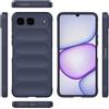 Jiajihua Custodia Compatibile con Infinix Hot 60i 5G Protezione della fotocamera Custodia morbida antigoccia per cellulari in TPU Blue
