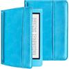 Zgtoty Custodia per Kobo Glo HD N437 e-book cover - adatta per Kobo Glo HD N437 6 pollici Smart Custodia protettiva, con funzione automatica Wake-up/Sleep (Celeste)
