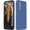 ISOI - Cover per Samsung Galaxy A54 5G, Custodia Morbida in Silicone Liquido, Protezione Completa Antiurto Ultra Sottile per il Corpo - Blu