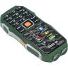 Bewinner Telefono Robusto 2G per Anziani, Telefono Cellulare Sbloccato con Tripla SIM, Design Ultra Sottile, Ampio Schermo da 2,6 Pollici, Doppia Torcia, Power Bank di Emergenza, (GREEN)