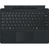 Microsoft Surface Pro Keyboard - Tastatur - mit Trackpad, Beschleunigungsmesser, Surface Slim Pen 2 Ablage- und Ladeschale - QWERTZ - Deutsch/?sterreichisch - Schwarz - f?r Surface Pro 10, Pro 11, Pr