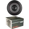 GK SOUND 1 GEN-X124D subwoofer da 12 30 cm 300 mm di diametro, da 450 watt rms e 900 watt max, dvc doppia bobina 4 + 4 ohm, cofano babagliaio auto, 1 pezzo