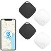 HDAKDDHG 4 localizzatori di chiavi Bluetooth, localizzatore di oggetti intelligente Bluetooth con promemoria allarme anti-smarrimento, tag localizzatore oggetti compatibile con Android e iOS, adatto per