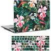 FFBOFFC Custodia Compatibile per MacBook Neo da 13 pollici Modello 2026 (A3404) con chip A18 Pro, Plastica Rigida Protettiva Cover & Tastiera Copertina, Vegetazione tropicale