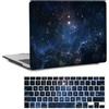 FFBOFFC Custodia Compatibile per MacBook Neo da 13 pollici Modello 2026 (A3404) con chip A18 Pro, Plastica Rigida Protettiva Cover & Tastiera Copertina, Stella polare blu