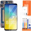 AGCUT 5.8 Incell Schermo per Samsung Galaxy S10e LCD Display per Samsung S10e G970F G970U G970W Touch Screen Digitizer Assembly + Riparazione Strumenti + Telaio (Nero, Non Supporta Impronte Digitali)