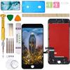 Gadget Troops (Incell) Display LCD Assembly per iPhone 8+ Plus A1897, A1864, A1898, A1899 Kit di sostituzione dello schermo (nero)