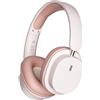 YiYunTE Cuffie senza fili Bluetooth Caschi con cavo e microfono auricolari cancellazione del rumore Caschi sportivi auricolari pieghevoli Over Ear Caschi per musica palestra palestra PC (rosa)