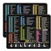 Alrens Excel - Set di 2 tappetini per mouse Exel, in tedesco, 210 x 260 x 2 mm, con comandi di Excel in tedesco, per ufficio e home office