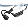 Wantek Cuffie Conduzione Ossea IP68 Impermeabili per Nuoto, Auricolari Sportive Bluetooth 5.4, MP3, 32GB, Comodo Silicone, Open-Ear per Corsa, Ciclismo, Palestra