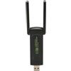 BONKZEBU Adattatore WiFi USB per PC, Adattatore WiFi USB con Trasmissione Ad Alta velocità USB 3.0, Adattatore WiFi USB Wireless con Doppia Antenna per PC, per