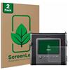 ScreenLeaf 2 Pezzi Pellicola protettiva per Fujifilm Instax Wide Evo [Proteggi Schermo Sostenibili, Clear, Antigraffio]