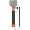 SMALLRIG Impugnatura Galleggiante Monopiede Impermeabile, Accessori Action Camera per DJI Action, GoPro, Insta360, Asta Subacquea per Sport Acquatici (Arancione) 6152