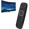 Cuifati Air Remote Mouse, Bluetooth 5.0 Remote Mouse, Supporta l'apprendimento a infrarossi a 5 tasti, sensore giroscopio a 6 assi,