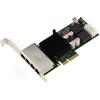 KALEA-INFORMATIQUE Scheda controller di rete LAN RJ45 Gigabit Ethernet a 4 porte su porta PCIe x4. Power Over Ethernet Poe con chipset Intel I350AM4