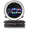 Erisin 8 Core Android 14 4+64GB Autoradio per BMW Mini Cooper R56 Countryman Supporto Carplay Android Auto GPS Sat Nav DSP Bluetooth 5.0 WiFi Dab+ TPMS DVR CD/DVD Schermo tattile