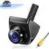 Jansite 180°Ultra Grandangolo Telecamera Retrocamera Auto AHD 1080P