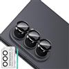 Xunzii Pellicola Fotocamera per Samsung Galaxy Z Fold 8 Ultra /Fold8 Ultra - [Nero], Durezza 9H Anti-Graffio Vetro Temperato Camera Protezione Lente, HD Senza Bolle Lente Protettiva Film