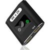 AUKOKIOULA Splitter HDMI 4K a 60Hz, commutatore bidirezionale HDMI 2.0 in alluminio, splitter HDMI 1 in 2 out/2 in 1 out, supporta 4K 3D HDR per Xbox, PS5/4/3, Fire Stick, Roku, HDTV, proiettore, computer (nero)