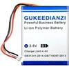 Generic Batteria Mp3/Mp4 da 1500 mAh compatibile con MP3 DVD PAD fotocamera registratore altoparlante sostituzione 553450 503450, con kit di attrezzi completi