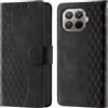 CaseGla Cover per Xiaomi 15T Pro PU Pelle Custodia Flip Negro