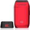 Supreme Trimmer Crunch STF602 - Rasoio impermeabile a doppia lamina per | Rasoio elettrico con filo e senza fili, durata 150 minuti e fogli ipoallergenici per viso, testa e stoppie