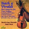 Johann Sebastian Bach Bach & Vivaldi: Six Concertos for Two Violins (CD) Album
