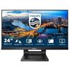 PHILIPS MONITOR TOUCH 23,8 LED IPS 16:9 FHD 4MS 250 CDM, VGA/DP/HDMI, PIVOT, MUL