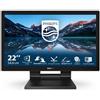 PHILIPS MONITOR TOUCH 21,5 16:9 1MS 250 CDM, VGA/DVI/DP/HDMI, IP65, MULTIMEDIALE