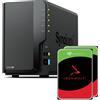 DS225+ 8TB (Seagate Ironwolf 2x4TB) 2-Bay Plus Series - Intel Celeron J4125 Quad