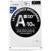 LG AI DD F4R709TAIDD Lavatrice 9kg Classe A -10%, Carica Frontale Serie R7, 1400 Giri, AI Wash, TurboWash 360, Lavaggio a Vapore, Wi-Fi, Motore Direct Drive, Libera Installazione, Bianca