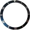 ROUHO 39.5mm Alluminio Lunetta Orologio, Lega Inserto Ricambio, Anello Lucido Intarsio Quadrante Componente 32.6mm per Tudor Black Bay