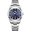 TAYSHILEY Orologio da uomo automatico NH35A in acciaio inossidabile meccanico 100 m impermeabile orologio da polso per uomo, quadrante in zaffiro, data automatica
