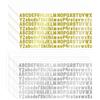 MaehSab - 4160 piccoli adesivi glitterati a forma di lettere dell'alfabeto e numeri, 20 fogli, color oro e argento, per fai da te, scrapbooking, laurea, berretti, biglietti, buste, tazze, artigianato