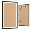 ARTGOTO Cornice Diamond Painting 40x70 cm/15,7x27,5 pollici, Cornice Nera MDF con Passepartout Bianco e Protezione Acrilica, per Pittura con i Numeri, Esposizione Verticale o Orizzontale