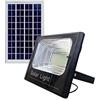 openspaceshop Faro Faretto LED, SMD, 50W, Pannello Solare Energia Crepuscolare, Telecomando