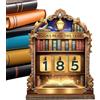 Generisch Contatore di lettura di libri, lavagna decorativa in legno per biblioteca, contatore di libri letti, per adolescenti, adolescenti, insegnanti, studenti, lettori, uomini, donne e