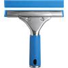 XRVRILE Tergivetro 15 cm con 2 Lame in Gomma di Ricambio, Lavavetri Doccia Compatto per Bagno, Finestra, Specchio