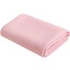 Corredocasa Gran Foulard Telo Arredo 1 Piazza 180x280 cm e 2 Piazze 240x280 cm in Cotone Panama Rinforzato - Copridivano o Copriletto Elegante, Tinta Unita, qualità Extra. (Rosa, 240 X 280)
