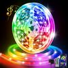 Ylatoial Striscia LED RGB 10M Bluetooth APP Controllo Dimmerabile Musica Sincronizza